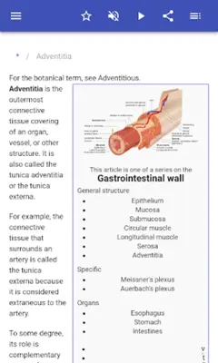 Body tissues android App screenshot 11