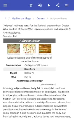 Body tissues android App screenshot 5